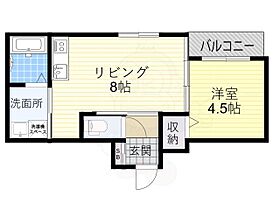 ピュアフィールド東桜木町  ｜ 兵庫県尼崎市東桜木町（賃貸アパート1LDK・1階・31.08㎡） その2