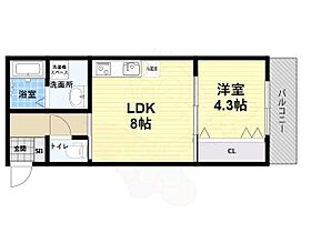 TYハイツ  ｜ 兵庫県尼崎市東難波町５丁目（賃貸マンション1LDK・2階・31.50㎡） その2