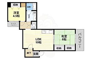 MAIN STAGE武庫川  ｜ 兵庫県尼崎市武庫川町４丁目（賃貸マンション2DK・3階・58.40㎡） その2