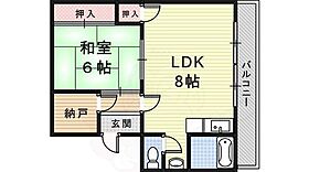 メゾン武庫川  ｜ 兵庫県尼崎市元浜町３丁目（賃貸マンション1LDK・4階・45.00㎡） その2