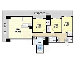 ローレルタワー尼崎 6階