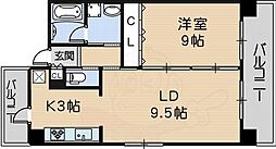 アーバネックス尼崎東難波 1LDKの間取図画像
