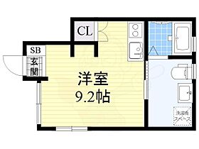 あんしん宿屋町東08-1002  ｜ 大阪府堺市堺区宿屋町東１丁（賃貸アパート1R・1階・24.25㎡） その2