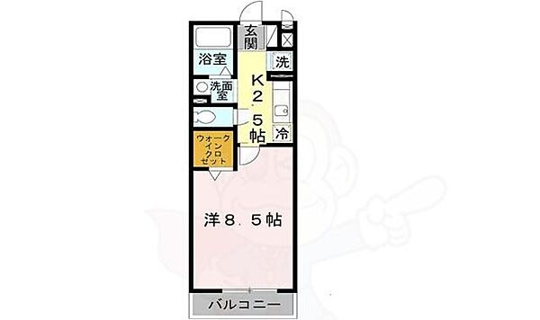 大阪府堺市堺区三宝町４丁(賃貸アパート1K・2階・29.17㎡)の写真 その2