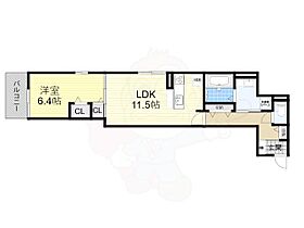 大阪府堺市堺区南半町東１丁2番18号（賃貸アパート1LDK・3階・48.65㎡） その2