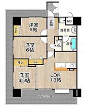 大阪府堺市堺区中安井町３丁4番6号（賃貸マンション3LDK・11階・63.62㎡） その2