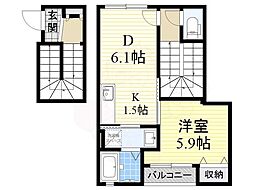 アドニスコート堺 2階