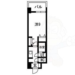 間取図画像 1K