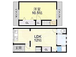 浜寺船尾町西2丁テラスハウス