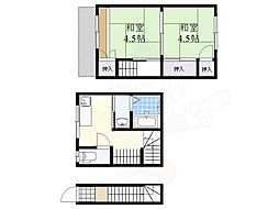 北三国ケ丘町貸家