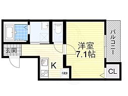 南海線 諏訪ノ森駅 徒歩3分 2階/-