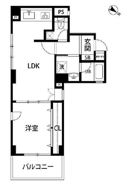 ルクレ日本橋蛎殻町 503｜東京都中央区日本橋蛎殻町２丁目(賃貸マンション1LDK・5階・45.03㎡)の写真 その2