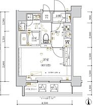 アルコバレーノ亀戸 301 ｜ 東京都江東区亀戸４丁目45-14（賃貸マンション1K・3階・25.65㎡） その2