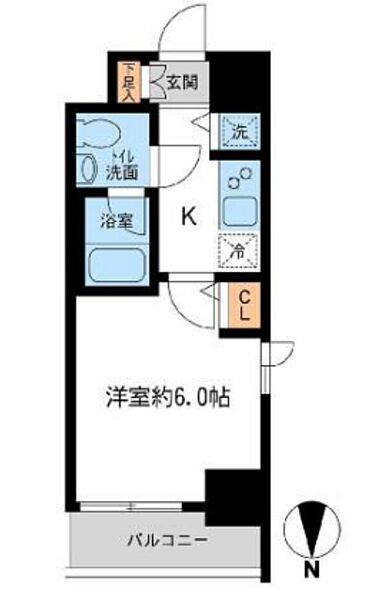 KDXレジデンス大島 906｜東京都江東区大島４丁目(賃貸マンション1K・9階・20.28㎡)の写真 その2