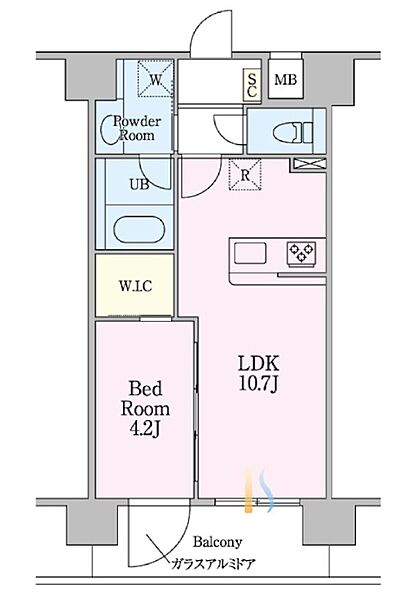 ＳＡＫＵＲＡレジデンス（サクラレジデンス） 903｜東京都江東区北砂４丁目(賃貸マンション1LDK・9階・38.25㎡)の写真 その2