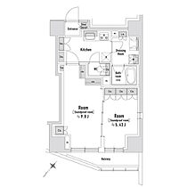 トラック八丁堀 903 ｜ 東京都中央区八丁堀３丁目27-未定（賃貸マンション2K・9階・47.01㎡） その2