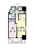 ロジュマン　ベル 802 ｜ 東京都江東区亀戸４丁目45-16（賃貸マンション1LDK・8階・39.43㎡） その2