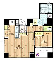 東京都中央区日本橋箱崎町（賃貸マンション1LDK・6階・40.06㎡） その2