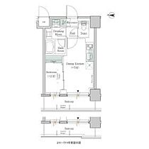 ワンルーフレジデンス錦糸町 407 ｜ 東京都江東区亀戸１丁目10-14（賃貸マンション1DK・4階・25.10㎡） その2