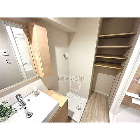 洗面 パークヒルズ若葉スカイハイツ 2階/-