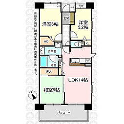間取図画像 3LDK