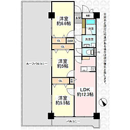 間取図画像 3LDK
