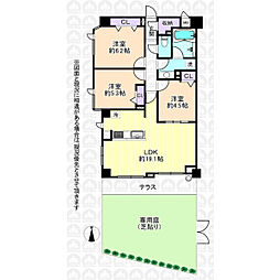 間取図画像 3LDK