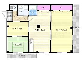 京都府京都市右京区西院三蔵町（賃貸マンション3LDK・4階・88.70㎡） その2