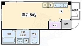 京都府京都市下京区綾小路通柳馬場西入綾材木町（賃貸マンション1R・3階・21.00㎡） その2