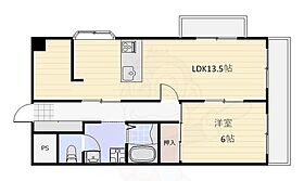 京都府京都市右京区太秦京ノ道町（賃貸マンション1LDK・2階・56.30㎡） その2