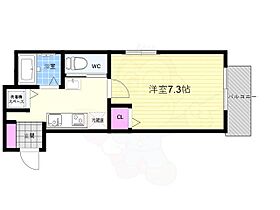 京都府京都市下京区高辻通烏丸西入骨屋町（賃貸マンション1K・6階・26.00㎡） その2