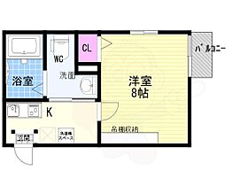 京都府京都市上京区下立売通堀川西入西橋詰町（賃貸マンション1K・3階・22.55㎡） その2