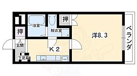 京都府京都市左京区岩倉花園町（賃貸マンション1K・1階・24.60㎡） その2