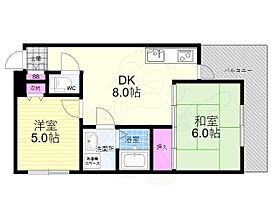 京都府京都市中京区壬生淵田町（賃貸マンション2LDK・3階・42.50㎡） その2