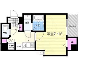 京都府京都市南区吉祥院九条町（賃貸マンション1K・6階・25.61㎡） その2