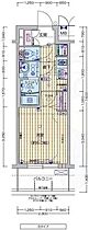 京都府京都市南区東九条西河辺町19番1号（賃貸マンション1K・3階・21.28㎡） その2