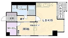 京都府京都市上京区千本通出水下る十四軒町（賃貸マンション1LDK・11階・50.65㎡） その2