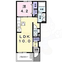 プロムナード醍醐2  ｜ 京都府京都市伏見区醍醐上ノ山町69番8号（賃貸アパート1LDK・1階・37.76㎡） その2