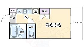 京都府京都市下京区西洞院通綾小路上る妙伝寺町719番（賃貸マンション1K・6階・17.30㎡） その2