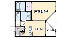 京都府京都市左京区北白川久保田町（賃貸マンション1DK・4階・28.25㎡） その2