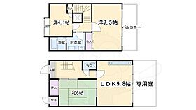 京都府京都市左京区岩倉忠在地町（賃貸マンション3LDK・1階・66.82㎡） その2