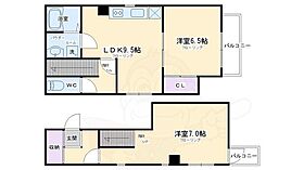 アルカス千本通（旧ドーリア千本通） 5-B ｜ 京都府京都市上京区千本通上長者町下る革堂前之町（賃貸マンション2LDK・5階・45.00㎡） その2