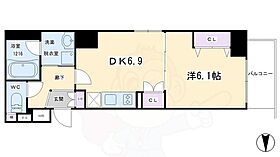 アスヴェル京都西大路御池 503 ｜ 京都府京都市中京区西ノ京上合町（賃貸マンション1DK・5階・33.84㎡） その2