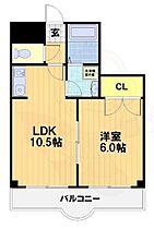 京都府京都市右京区梅津中倉町（賃貸マンション1LDK・2階・39.60㎡） その2