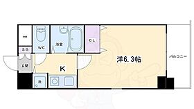 京都府京都市中京区柿本町（賃貸マンション1K・5階・20.72㎡） その2