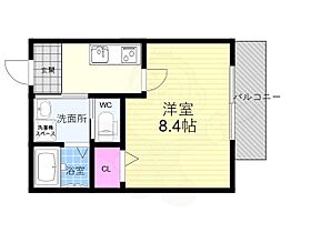 MESA VERDE御池  ｜ 京都府京都市右京区太秦安井水戸田町（賃貸マンション1K・2階・24.57㎡） その2