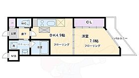 京都府京都市下京区五条通寺町西入御影堂町（賃貸マンション1DK・9階・31.40㎡） その2