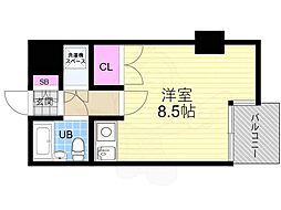 ヴェルビュ二条城東 1階/108