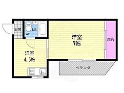 グリーンシャトー 1階/-