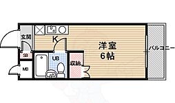 メゾン・ド・パンドール 1Kの間取図画像